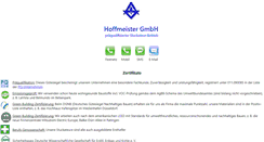 Desktop Screenshot of hoffmeister-gmbh.info